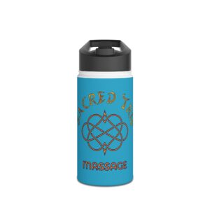 Sacred Trip Massage Stainless Steel Water Bottle - Eco-Friendly and Stylish Drinkware
