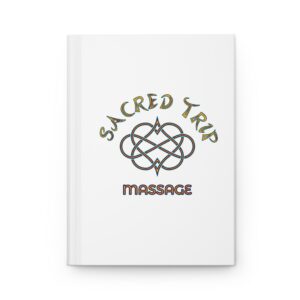Mindful Moments Hardcover Journal - 'Just Breathe' & 'Sacred Trip Massage' Designs